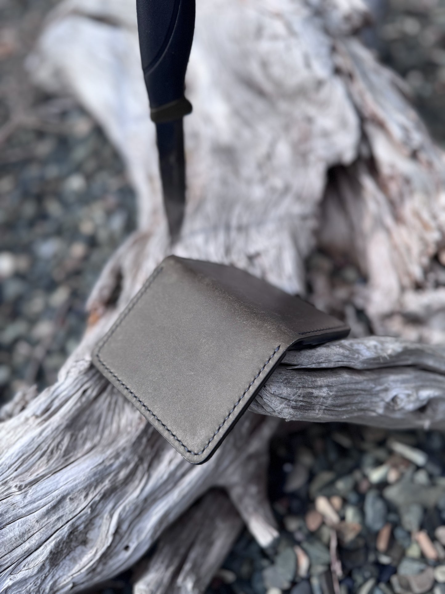 Origin Wallet - Gray & Navy