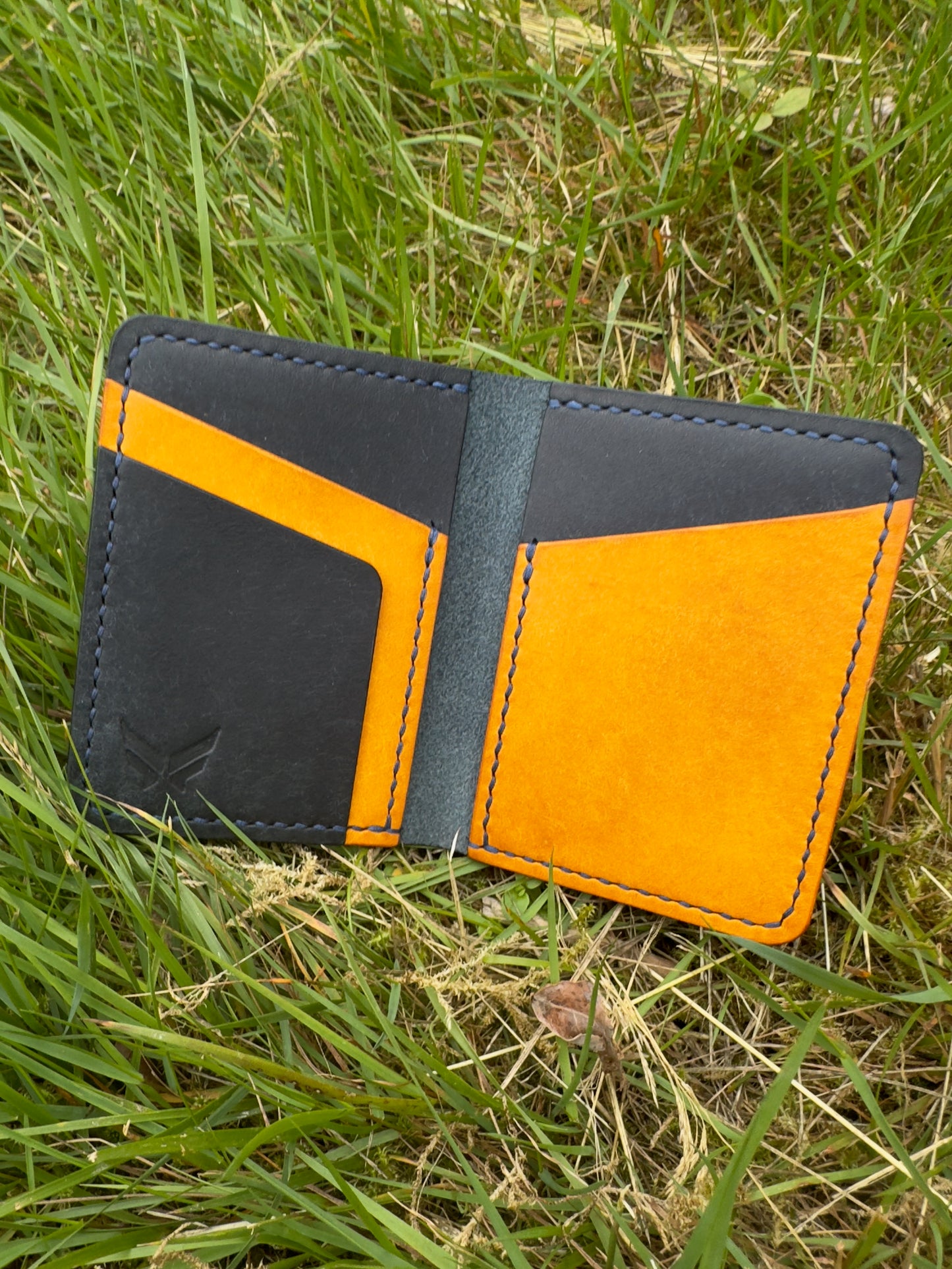 Origin Wallet - Navy & Yellow