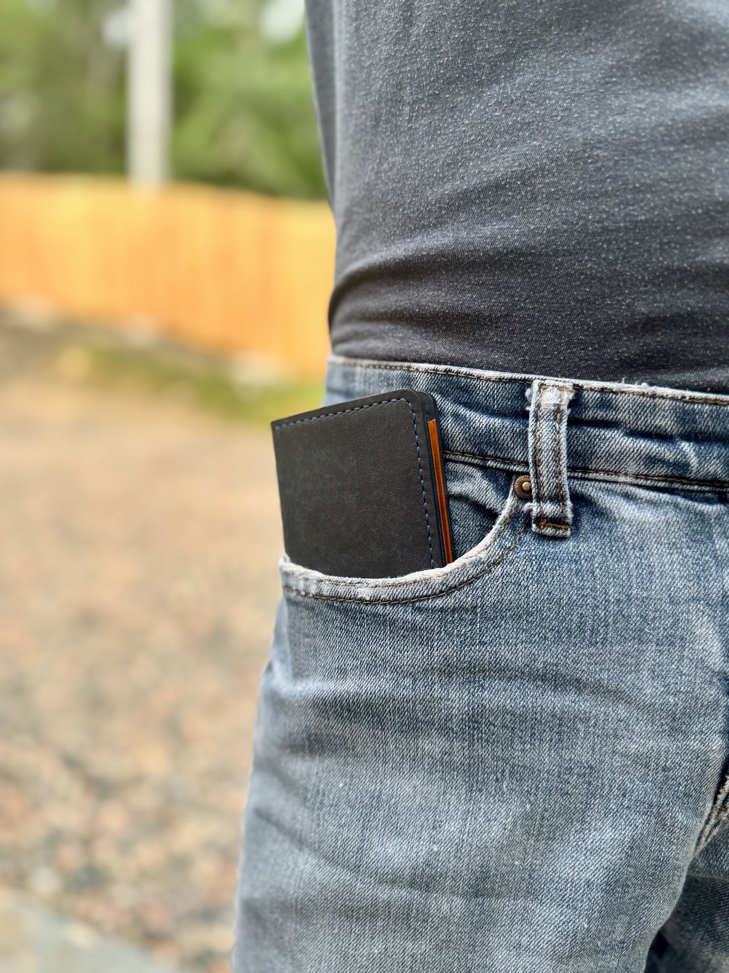 Origin Wallet - Navy & Yellow