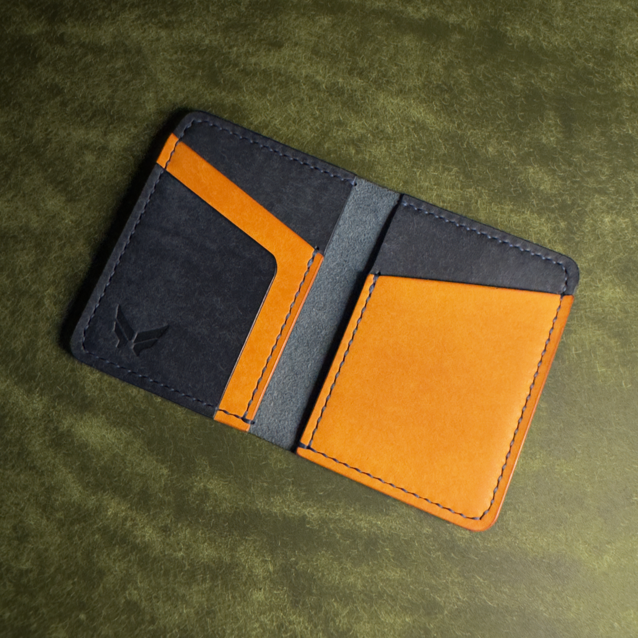 Origin Wallet - Navy & Yellow