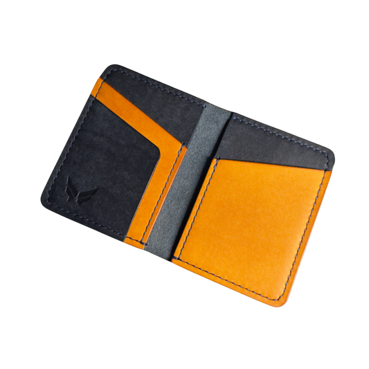 Origin Wallet - Navy & Yellow